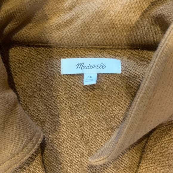 Madewell collared sweatshirt size xs - Picture 2 of 2